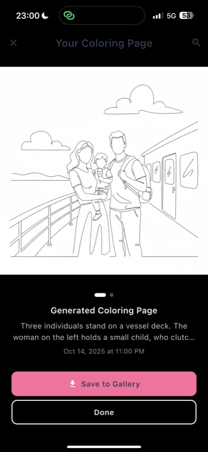 Magical Coloring Page